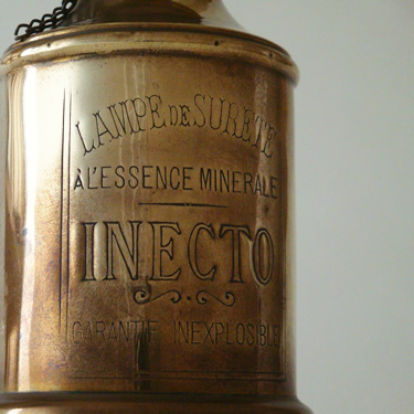 1900年前後頃 フランスのオイルランプ