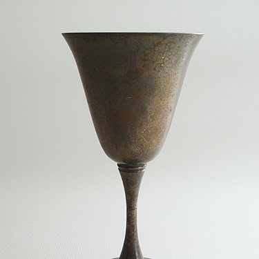 シルバープレートのゴブレット